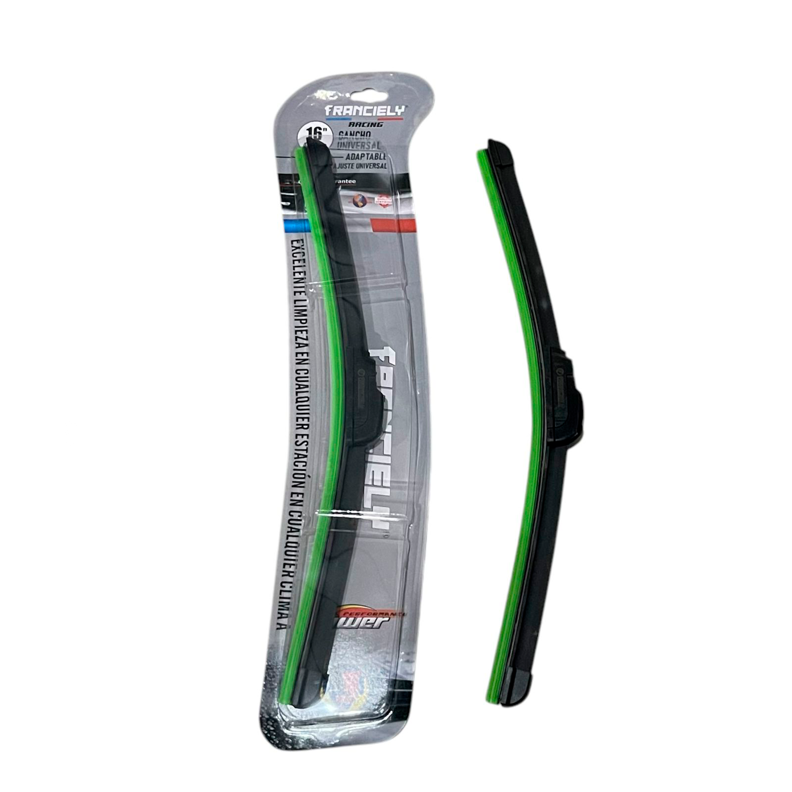 LIMPIA PARABRISA FRANCIELY FLEXIBLE 905S2 16" PAR (X50)